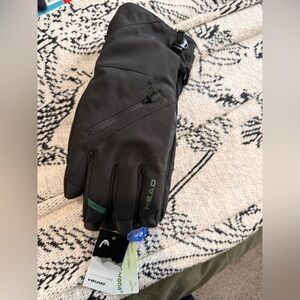 Head MENS Black Winter Gloves Size Large